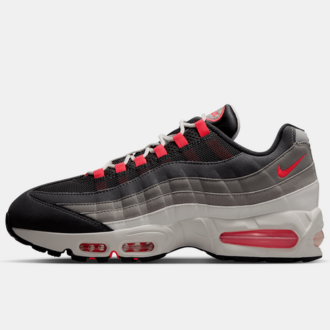 NIKE AIR MAX 95 OG PREMIUM 'INFRARED' - ANTHRACITE/SOLAR RED