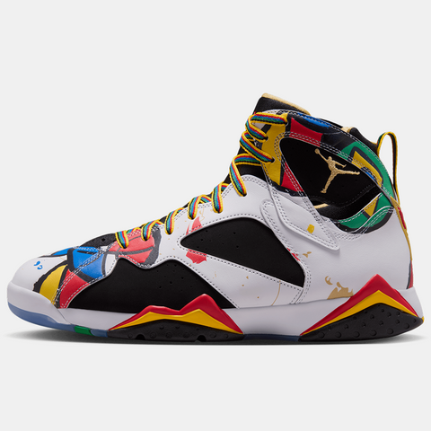 AIR JORDAN 7 RETRO 'MIRÓ' - WHITE/METALLIC GOLD