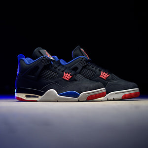 AIR JORDAN 4 RETRO OG 'RARE AIR' - BLACK/FIRE RED
