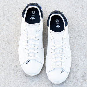 CLOT X ADIDAS STAN SMITH - CORE WHITE/NIGHT NAVY