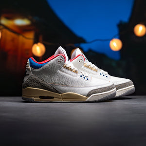 AIR JORDAN 3 RETRO OG SP 'SEOUL' - WHITE/SPORT ROYAL
