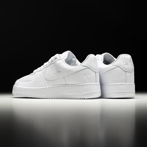 KOBE BRYANT X NIKE AIR FORCE 1 LOW 'FOREVER WHITE' - WHITE/WHITE