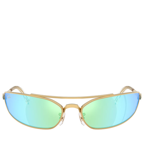 A$AP Rocky x Ray-Ban Pinnacle Metal - Polished Arista Gold/Blue