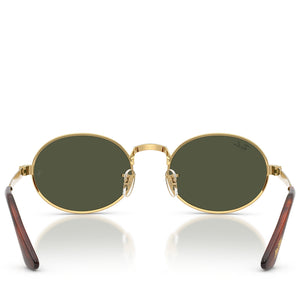 A$AP Rocky x Ray-Ban Bold Metals - Polished Arista Gold/Green