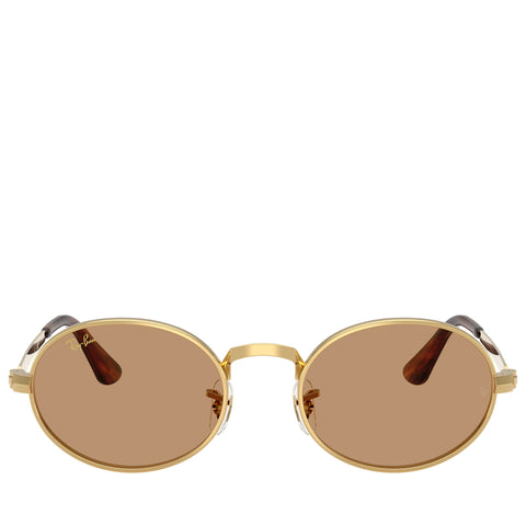 A$AP Rocky x Ray-Ban Bold Metals - Polished Arista Gold/Brown