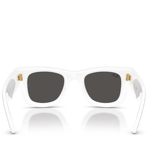 A$AP Rocky x Ray-Ban Wayfarer Puffer Crystal Pavé Edition - Polished White/Strass Pavé