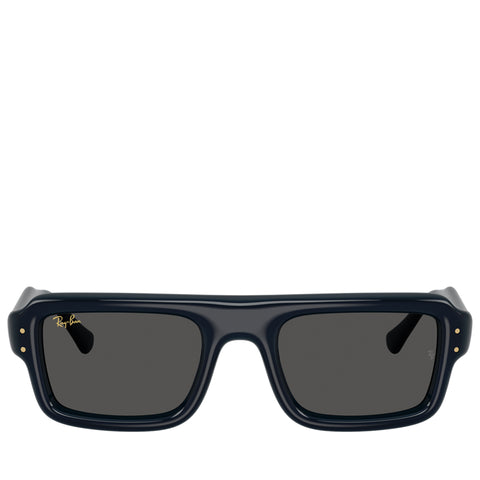 A$AP Rocky x Ray-Ban Flacko Puffer - Polished Transparent Dark Blue/Ultra Black