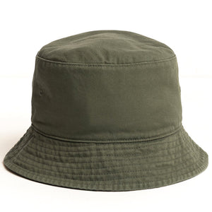 Stussy Reversible Stock Bucket Hat - Black/Olive