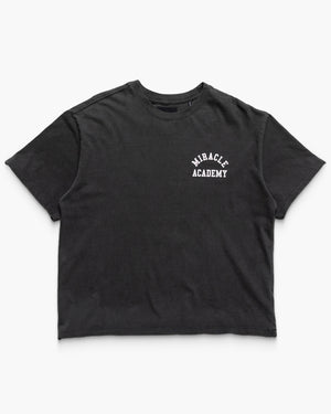 Nahmias Miracle Academy Boxy T-Shirt - Sunfade Black