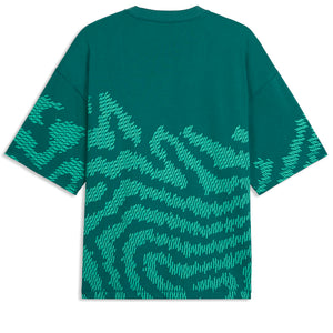 Salehe Bembury x Puma Portugal KING Tee - Emerald Ice