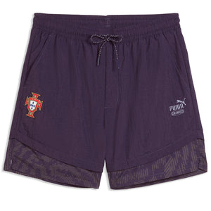 Salehe Bembury x Puma Portugal KING Shorts - Deep Plum