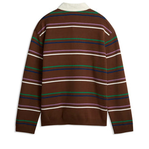 le PÈRE x Puma Knitted Rugby Polo - Potting Soil