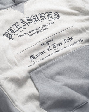 Pleasures Degree Hoodie - Ash Grey