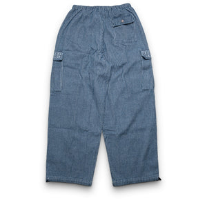 Pleasures Visitor Cargo Pants - Indigo Cord