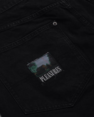 Pleasures Ultra Work Shorts - Black