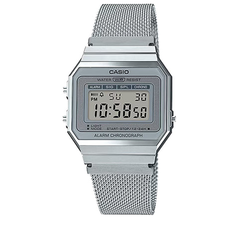 Casio Vintage Digital Watch - Silver