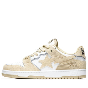 A Bathing Ape Sk8 Sta #3 - Beige/White