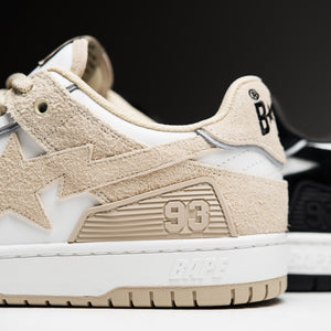 A Bathing Ape Sk8 Sta #3 - Beige/White