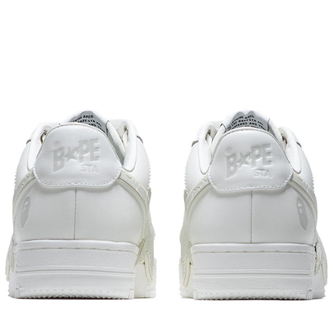 A Bathing Ape Bape Sta OS #2 - White/Grey