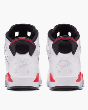 Air Jordan 6 Retro 'Infrared' (GS) - White/Light Crimson