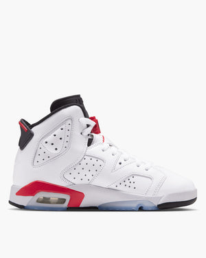 Air Jordan 6 Retro 'Infrared' (GS) - White/Light Crimson
