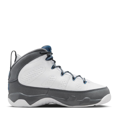 Jordan 9 Retro 'Flint Grey' (PS) - White/French Blue