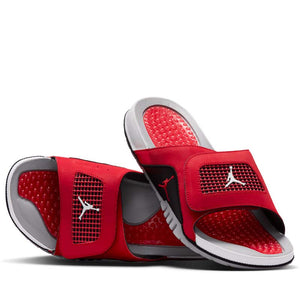 Jordan Hydro 4 Retro - Fire Red/Black