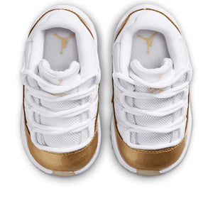 Jordan 11 Retro Low 'Mother's Day' (TD) - White/Metallic Gold