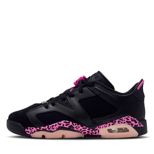Air Jordan 6 Retro Low (GS) - Black/Laser Fuchsia