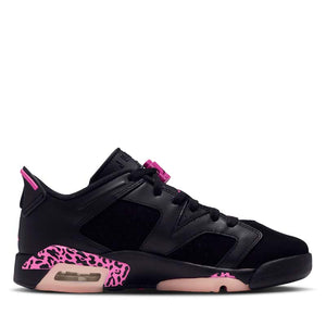 Air Jordan 6 Retro Low (GS) - Black/Laser Fuchsia