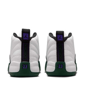 Jordan 12 Retro 'Bucks' (TD) - Summit White/Gorge Green