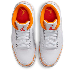 Women's Air Jordan 3 Retro 'Orange Citrus' - White/Multi