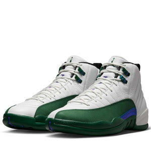 Air Jordan 12 Retro 'Bucks' - Summit White/Gorge Green