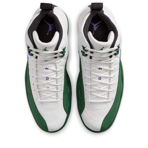 Air Jordan 12 Retro 'Bucks' - Summit White/Gorge Green