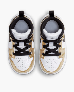 Jordan 1 Mid SE (TD) - Metallic Gold/Black