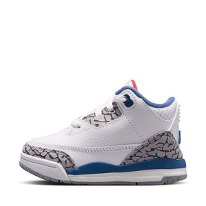 Jordan 3 Retro 'True Blue' (TD) - White/True Blue