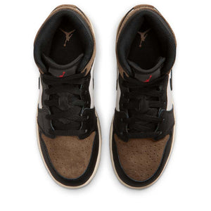 Air Jordan 1 Mid (GS) - Black/Phantom