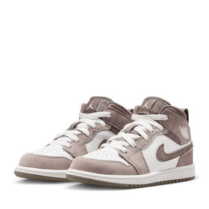Jordan 1 Mid (PS) - Enigma Stone/Olive Grey