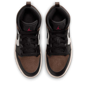 Jordan 1 Mid (PS) - Black/Phantom