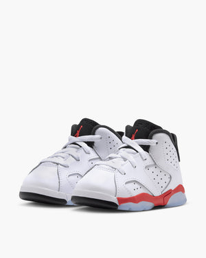 Jordan 6 Retro 'Infrared' (TD) - White/Light Crimson