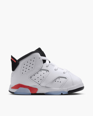 Jordan 6 Retro 'Infrared' (TD) - White/Light Crimson