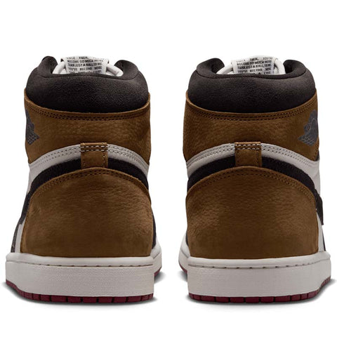 Air Jordan 1 Retro High OG 'Love Letter' - Shadow Brown/Team Red