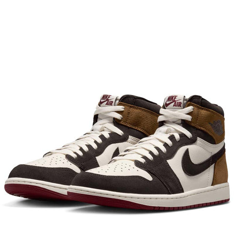 Air Jordan 1 Retro High OG 'Love Letter' - Shadow Brown/Team Red