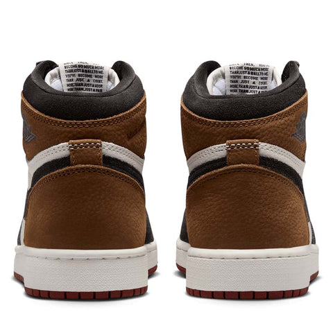Air Jordan 1 Retro High OG 'Love Letter' (GS) - Shadow Brown/Team Red