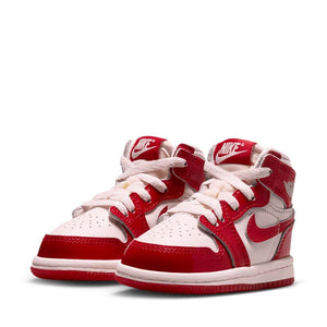Jordan 1 Retro High OG 'Nails & Grails' (TD) - University Red/Metallic Silver