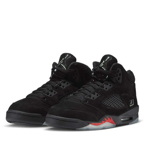 Air Jordan 5 Retro 'Halloween' (GS) - Black/Picante Red