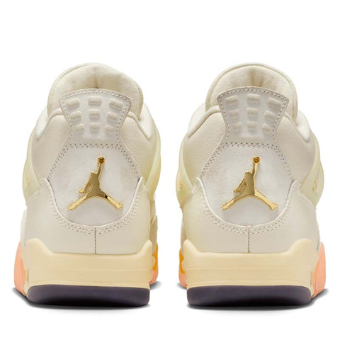 Women's Air Jordan 4 Retro 'Birds Of Paradise' - Coconut Milk/Muslin
