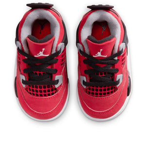 Jordan 4 Retro 'Toro Bravo' (TD) - Fire Red/White
