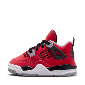 Jordan 4 Retro 'Toro Bravo' (TD) - Fire Red/White