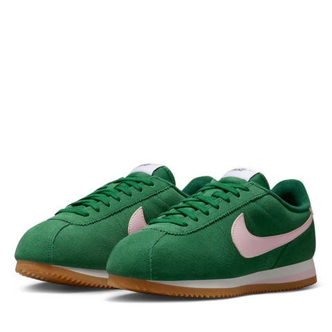 Women's Nike Cortez - Sport Green/Pink Foam